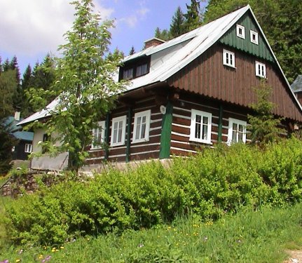 BS1003 Rokytnice, huizen Reuzengebergte Typisch Tsjechische huizenbouw
